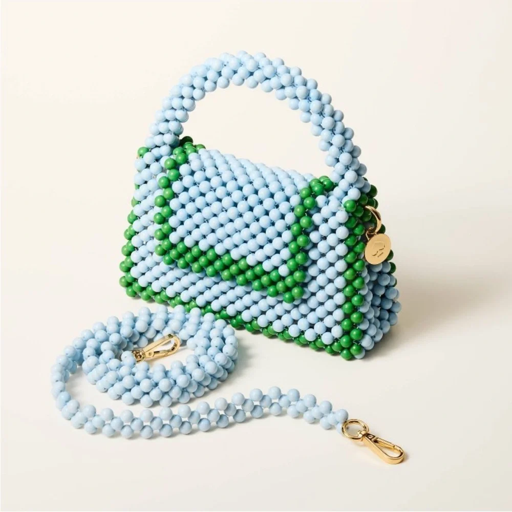 Kate Spade x Target Beaded Handbag - Blue and Green - Picture 3 of 5